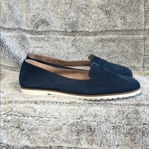 Paul Green Navy Blue Carmela Loafers